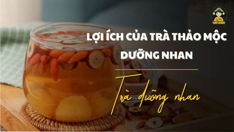 cách nấu trà thảo mộc dưỡng nhan