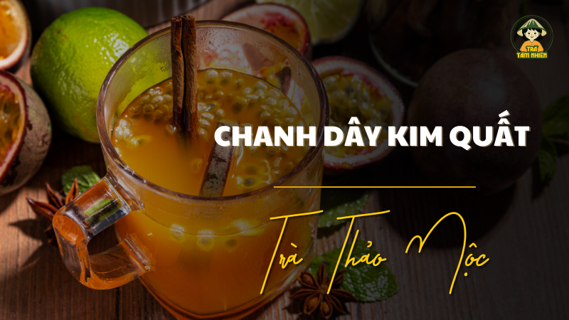 Trà chanh dây kim quất