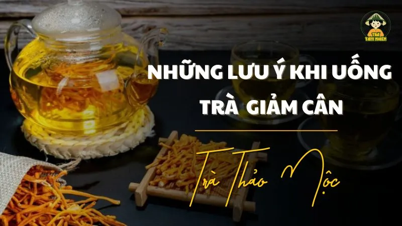 Những lưu ý khi uống trà thảo mộc giảm cân